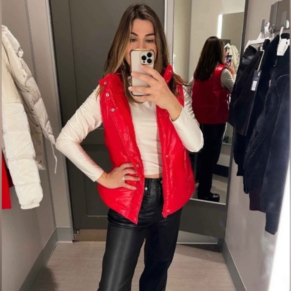 NWT - A New Day, Red Puffer Vest